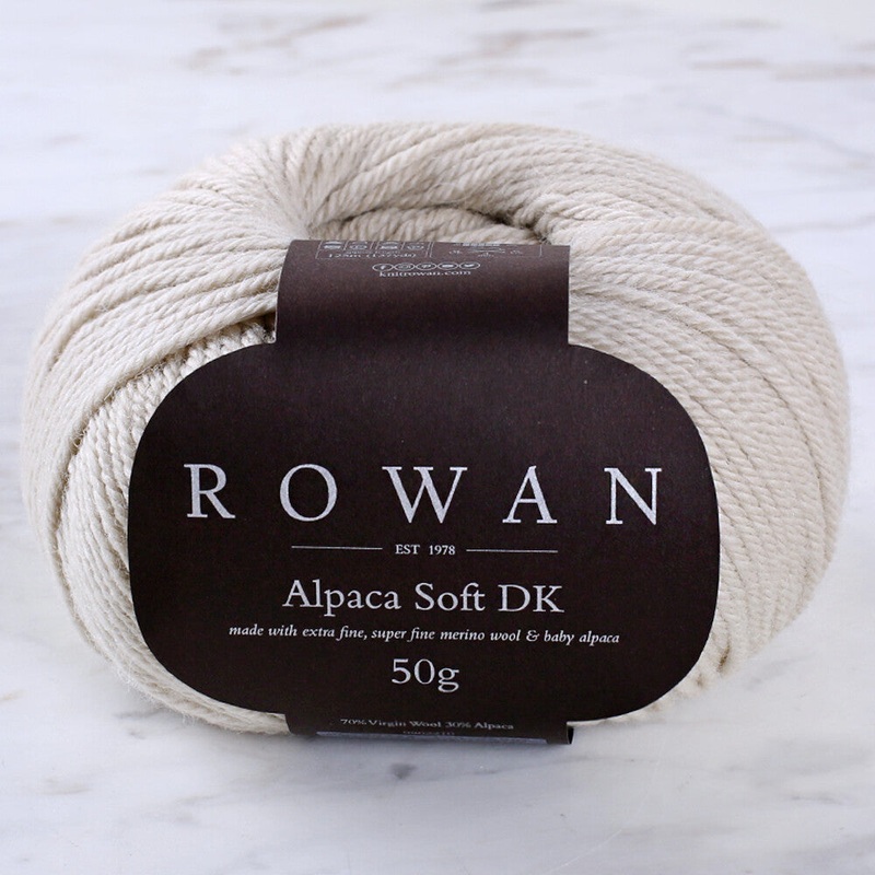 Rowan Alpaca Soft DK Yarn, Coconut – 00222