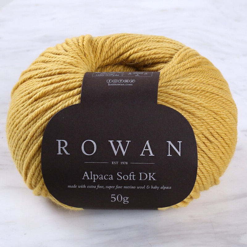 Rowan Alpaca Soft DK Yarn, Gold – 00234