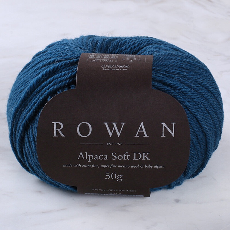 Rowan Alpaca Soft DK Yarn, Green Teal – 00213