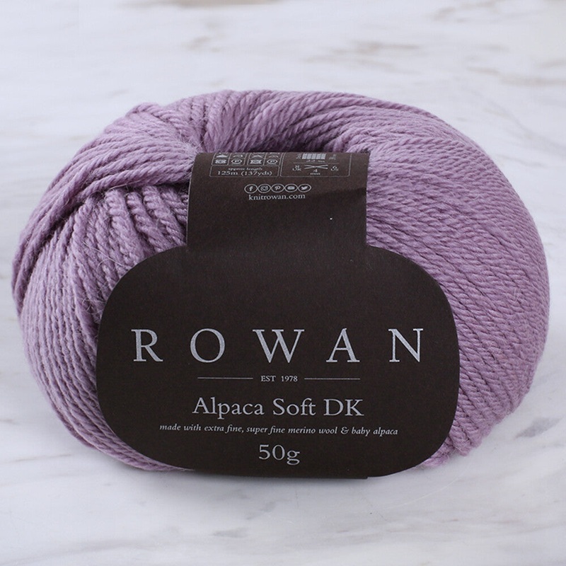 Rowan Alpaca Soft DK Yarn, Lilac – 00209