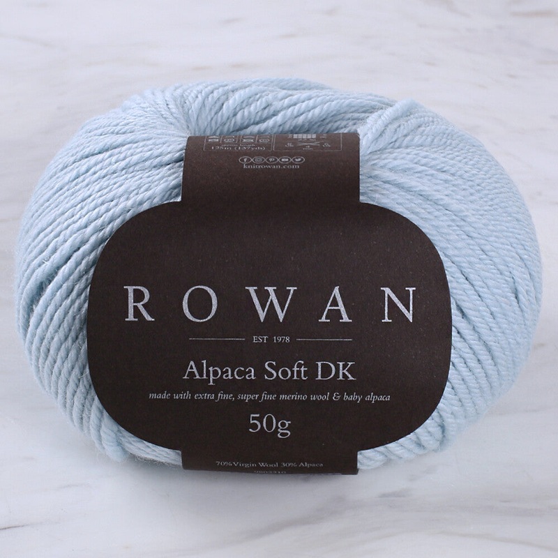 Rowan Alpaca Soft DK Yarn, Sky Blue – 00224
