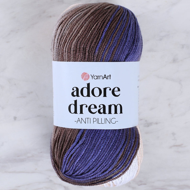 YarnArt Adore Dream Anti-Pilling Yarn, Variegated – 1050