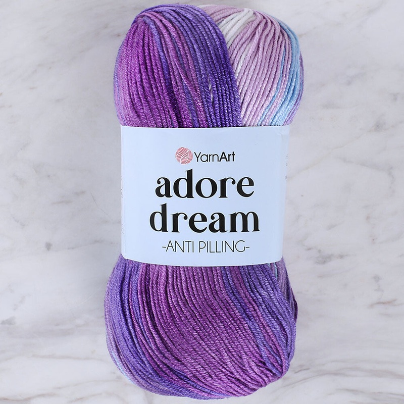 YarnArt Adore Dream Anti-Pilling Yarn, Variegated – 1056