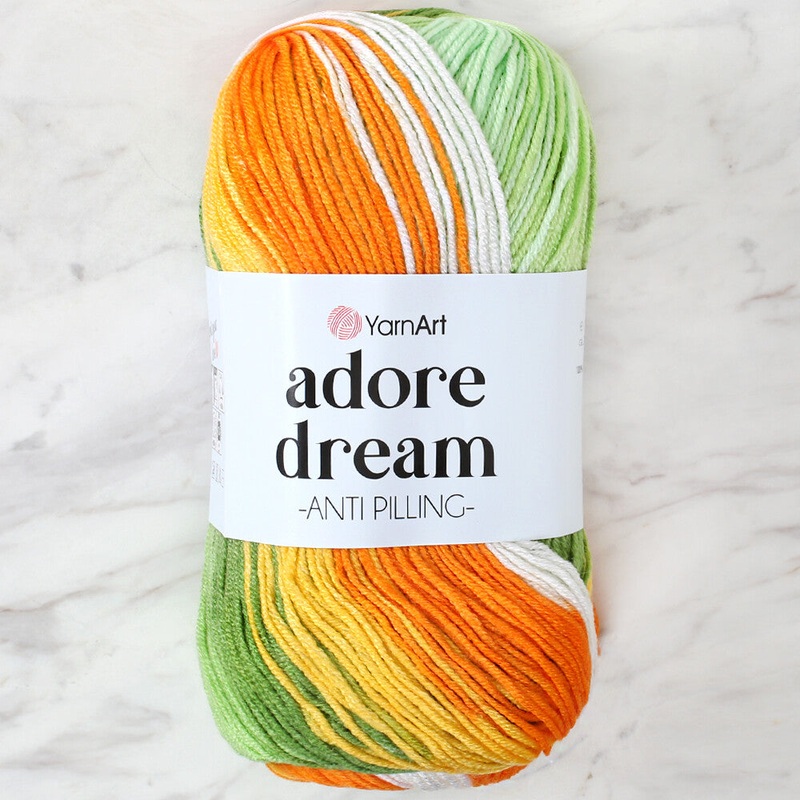 YarnArt Adore Dream Anti-Pilling Yarn, Variegated – 1058