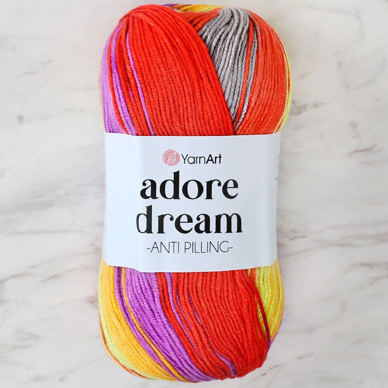 YarnArt Adore Dream Anti-Pilling Yarn, Variegated – 1060