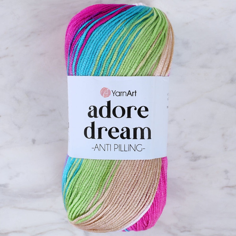 YarnArt Adore Dream Anti-Pilling Yarn, Variegated – 1063