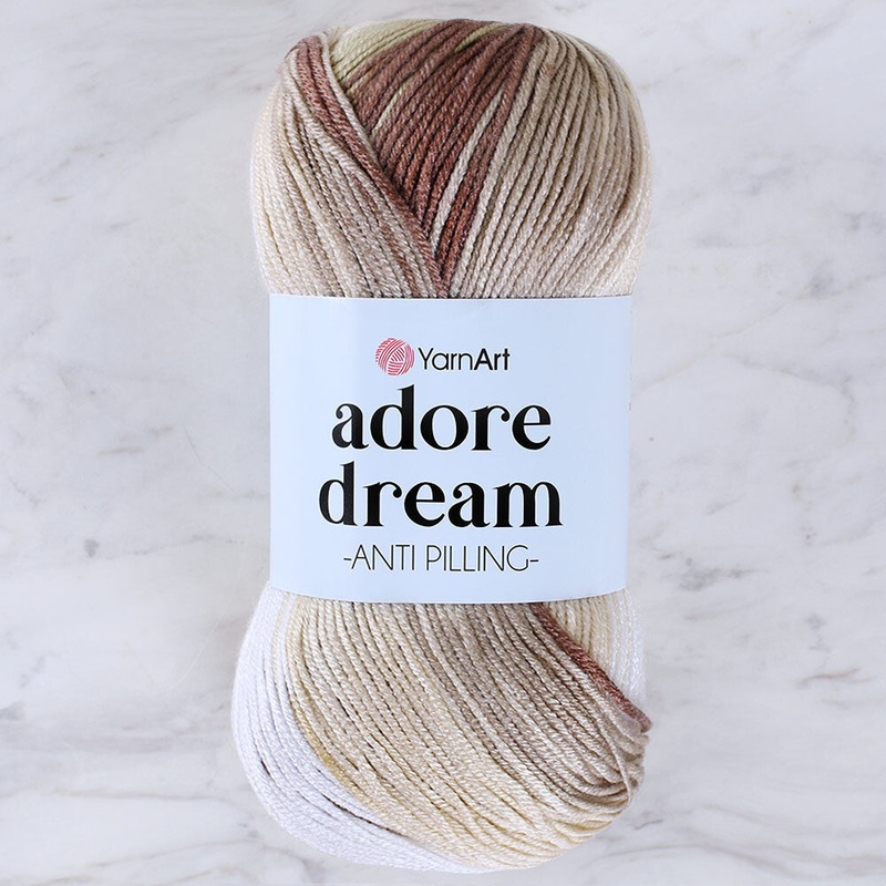 YarnArt Adore Dream Anti-Pilling Yarn, Variegated – 1068
