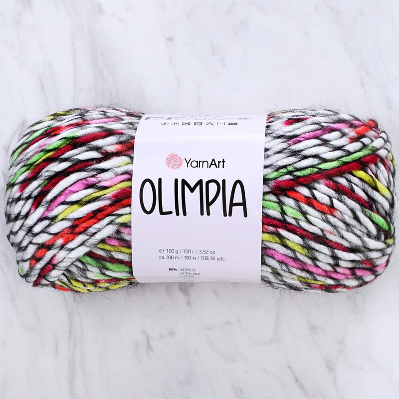 Yarnart Olimpia Knitting Yarn – Variegated- 1401