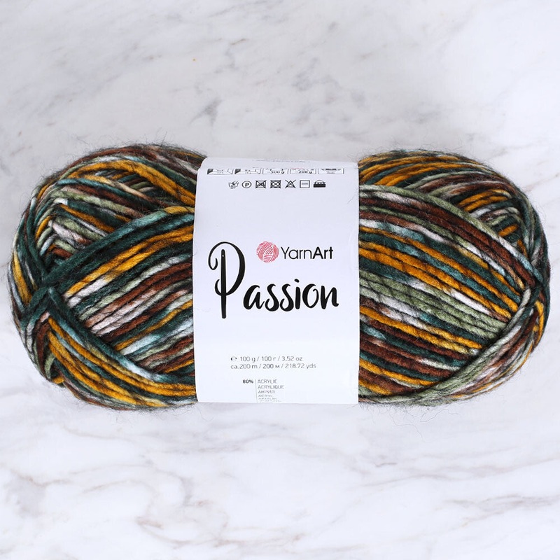 Yarnart Passion Knitting Yarn – Variegated- 1242