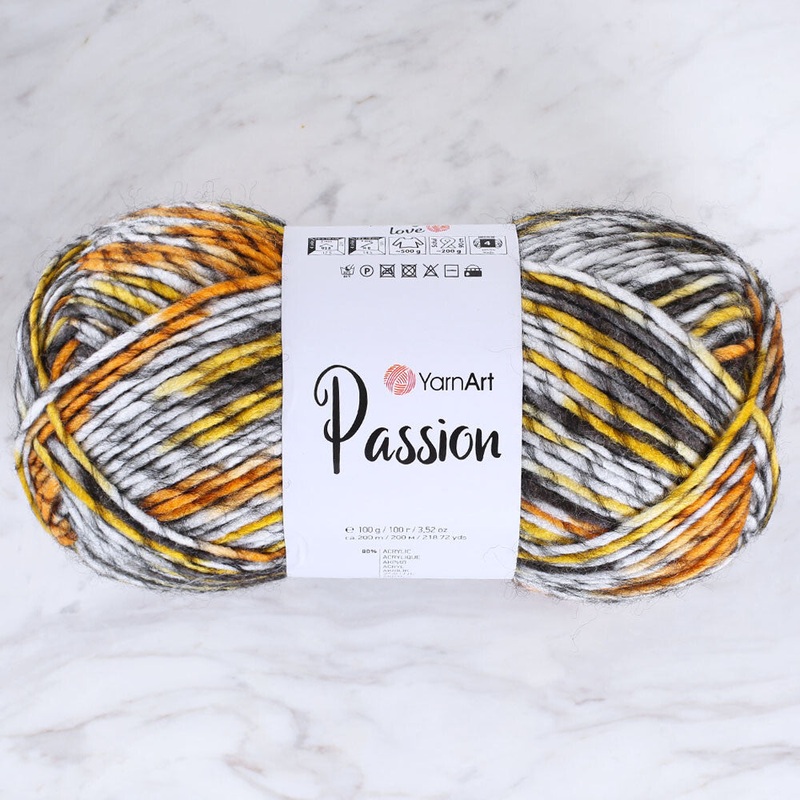Yarnart Passion Knitting Yarn – Variegated- 1251