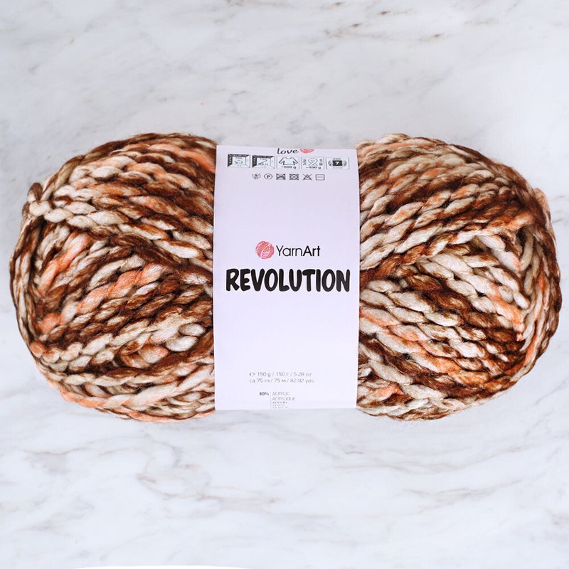 Yarnart Revolution Knitting Yarn – Variegated- 1607