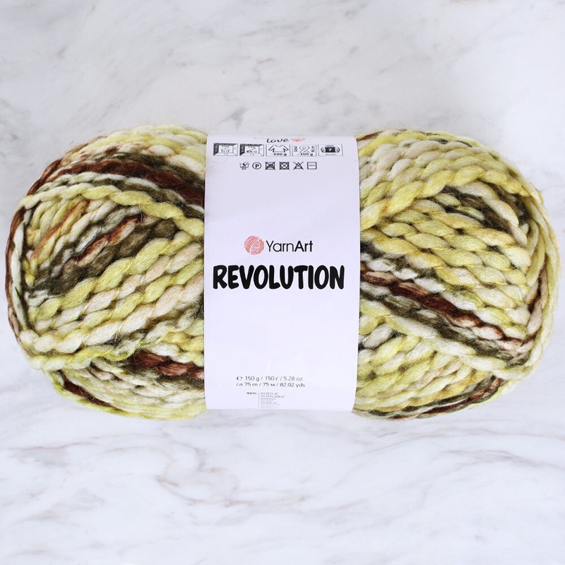 Yarnart Revolution Knitting Yarn – Variegated- 1611