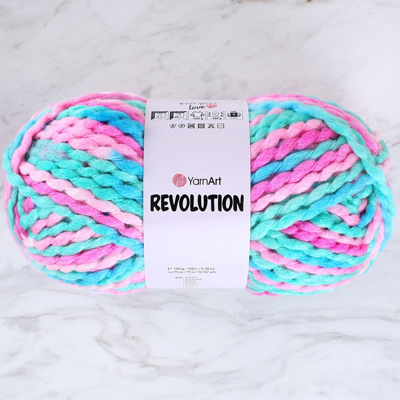 Yarnart Revolution Knitting Yarn – Variegated- 1613