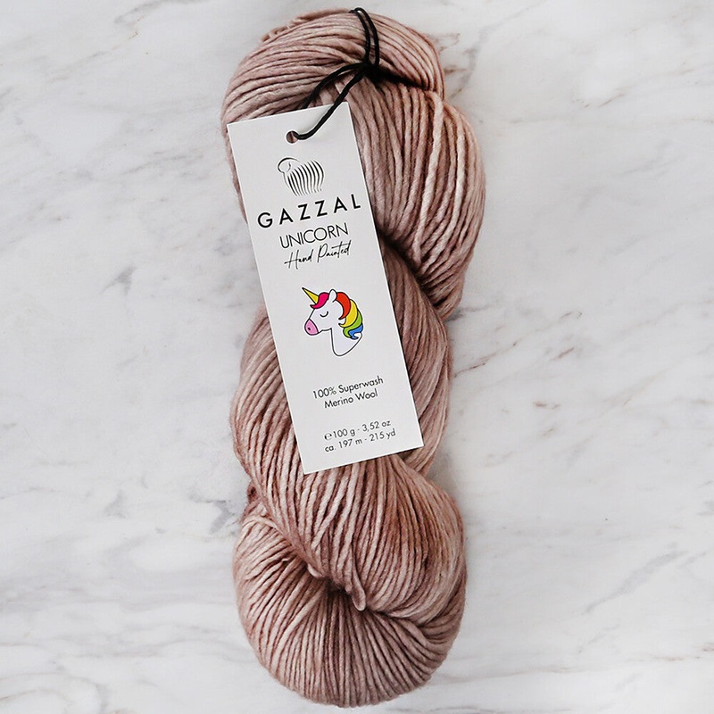 Gazzal Unicorn Knitting Yarn, Variegated – 1347
