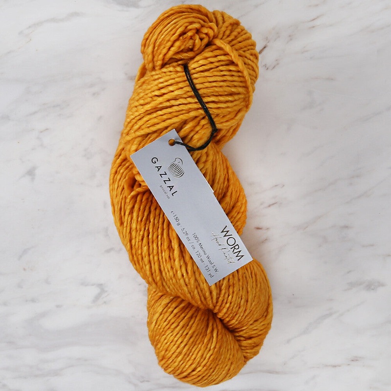 Gazzal Worm Hand Paints Yarn, Variegated – 3877