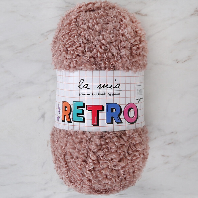 La Mia Retro Yarn, Dusty Pink  – LM4101