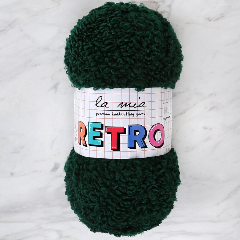La Mia Retro Yarn, Green – LM8103