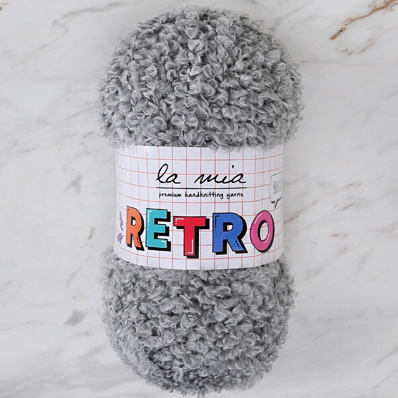 La Mia Retro Yarn, Grey – LM6805