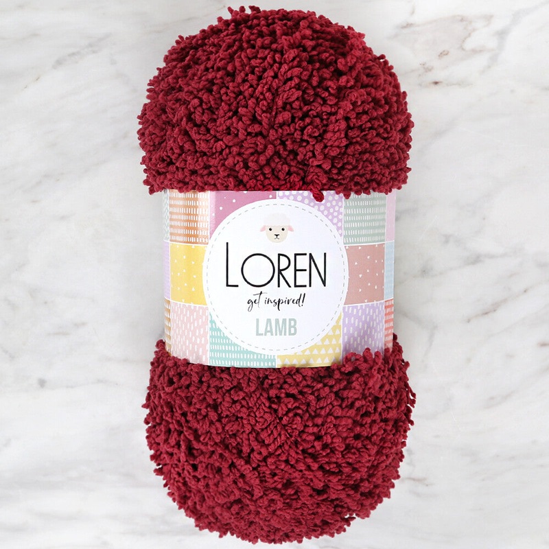 Loren Lamb Baby Yarn, Purple – R014