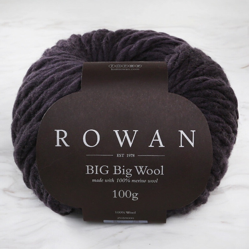 Rowan Big Big Wool Yarn, Antracite – 00212