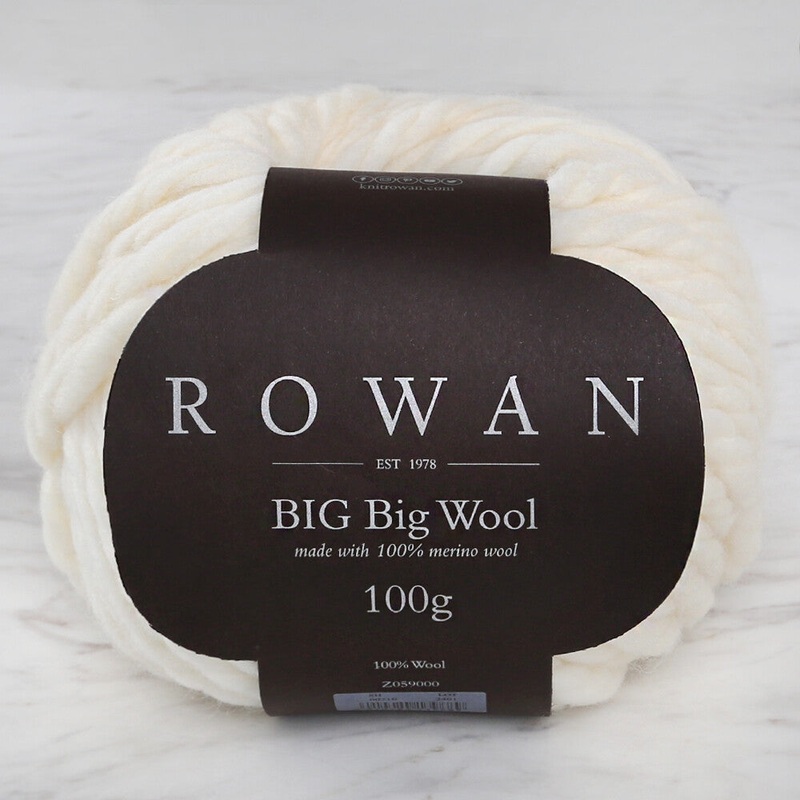 Rowan Big Big Wool Yarn, Cream – 00210