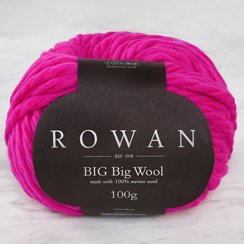 Rowan Big Big Wool Yarn, Fuchsia – 00216