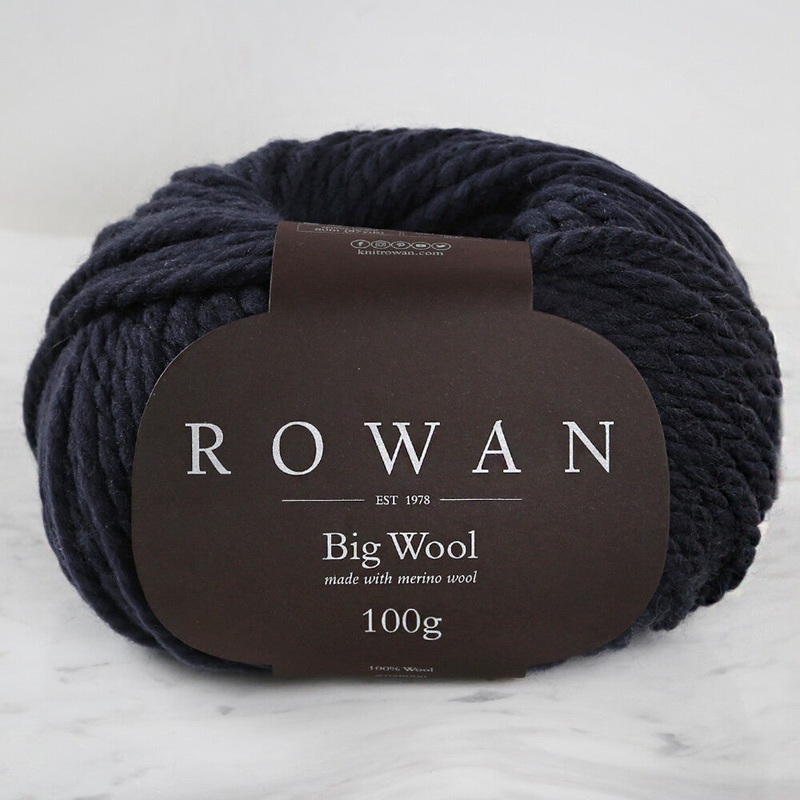 Rowan Big Wool Yarn, Antracite – 00007