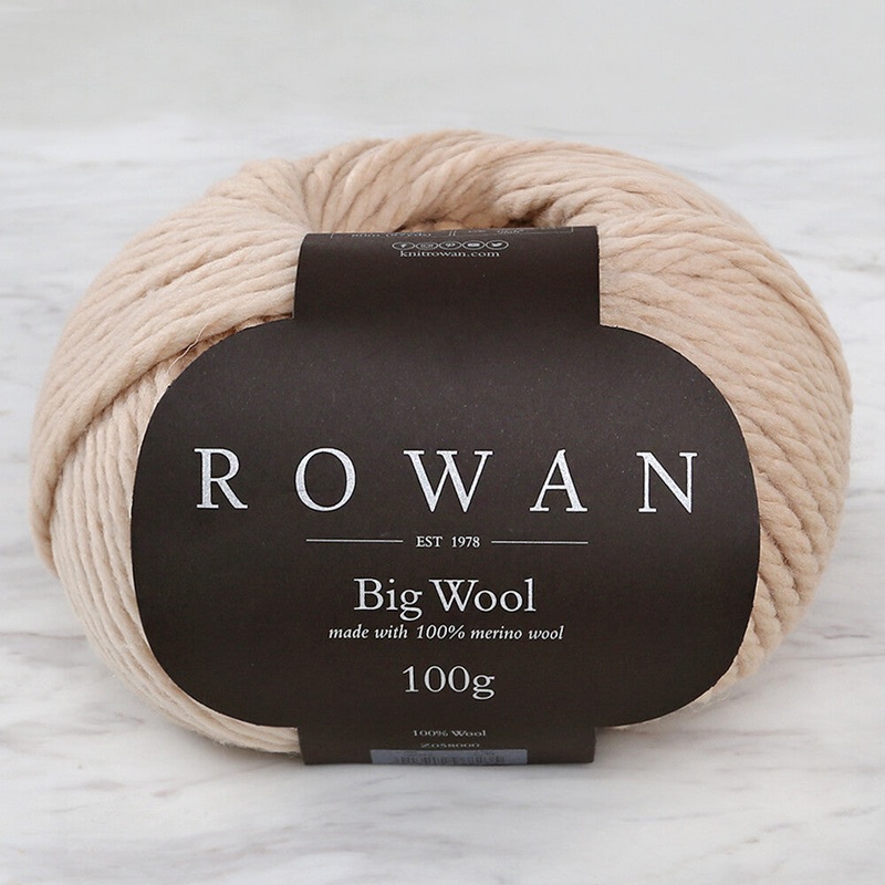Rowan Big Wool Yarn, Beige – 00048