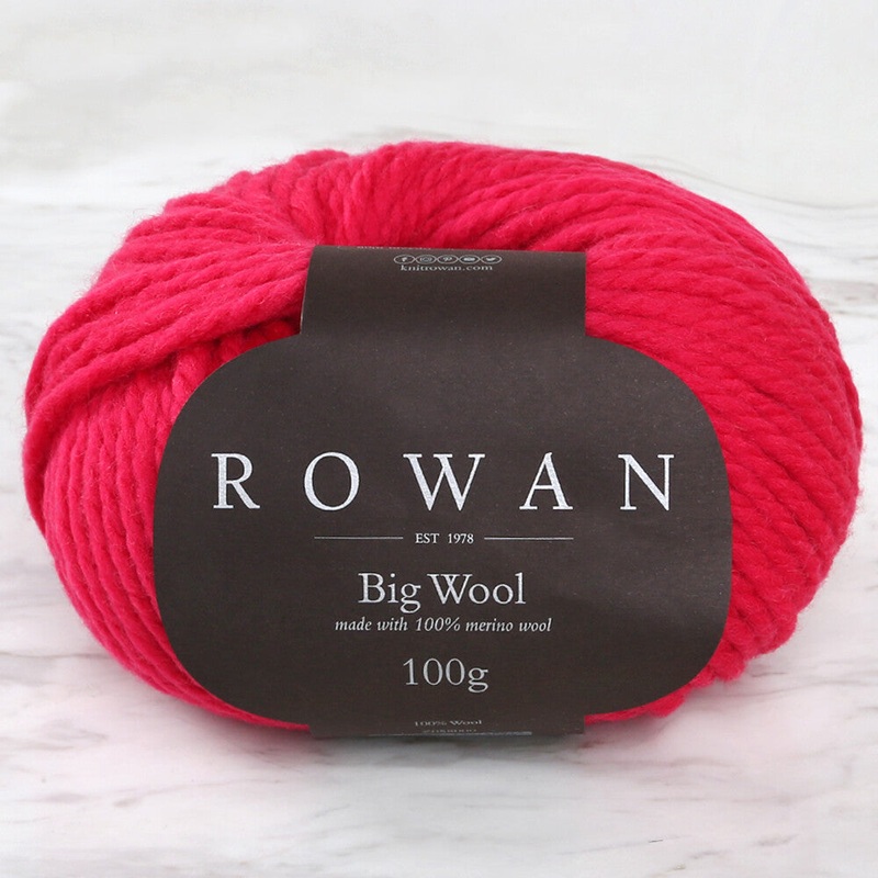 Rowan Big Wool Yarn, Fuchsia – 00089