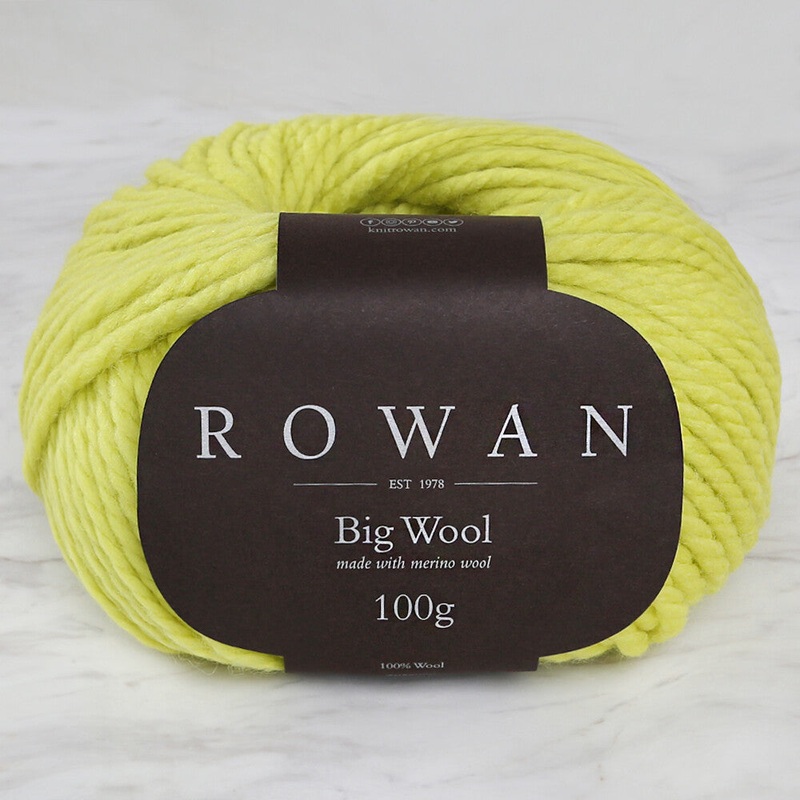 Rowan Big Wool Yarn, Green – 00091