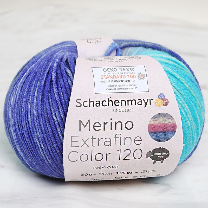 Schachenmayr Merino Extrafine Color 120, Variegated – 00470