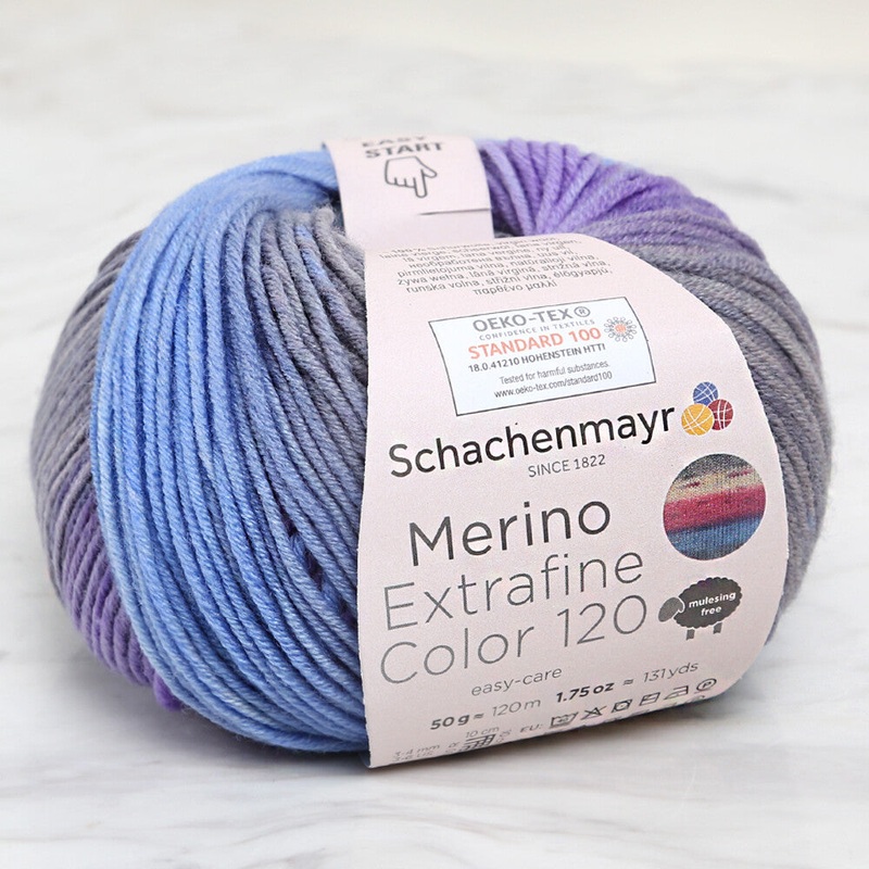 Schachenmayr Merino Extrafine Color 120, Variegated – 00473