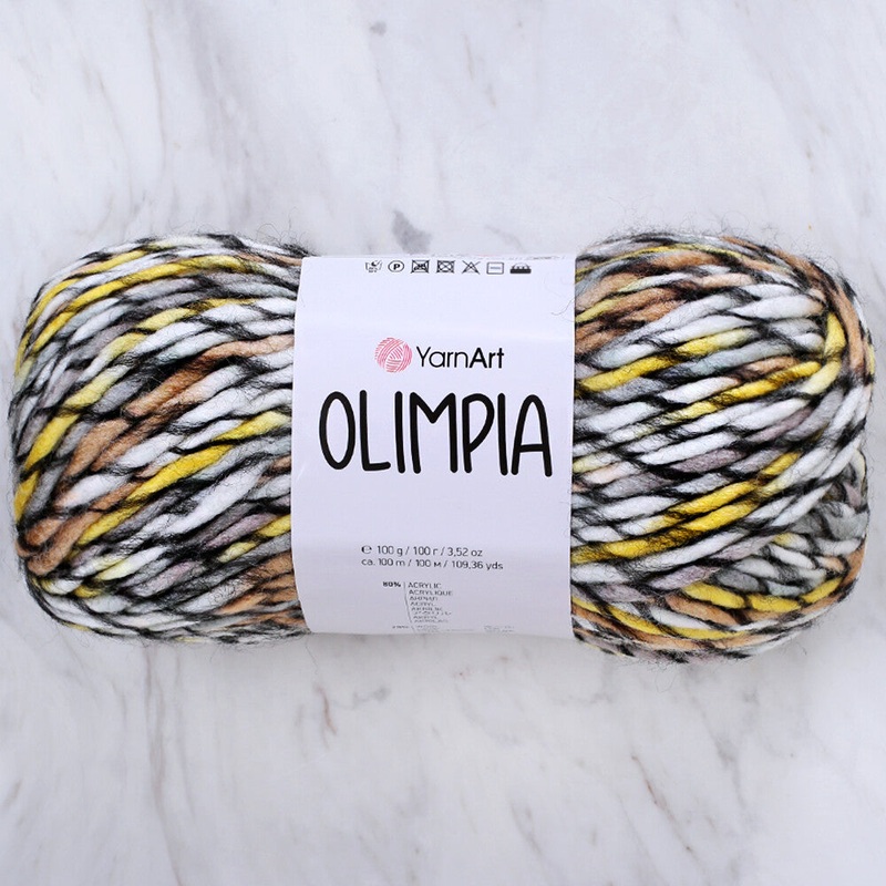 Yarnart Olimpia Knitting Yarn – Variegated- 1411