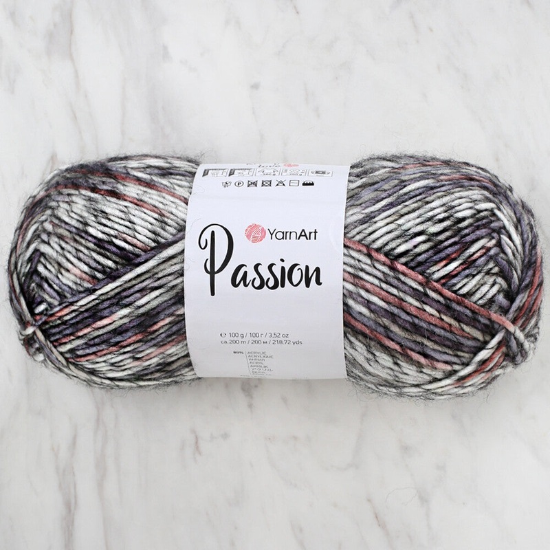Yarnart Passion Knitting Yarn – Variegated- 1240