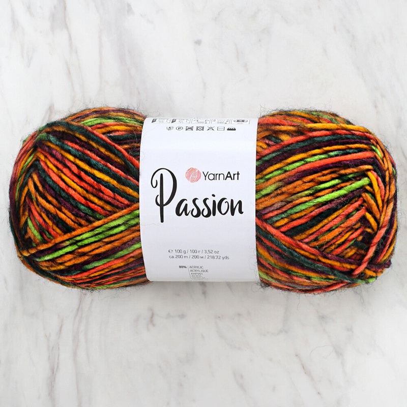 Yarnart Passion Knitting Yarn – Variegated- 1249