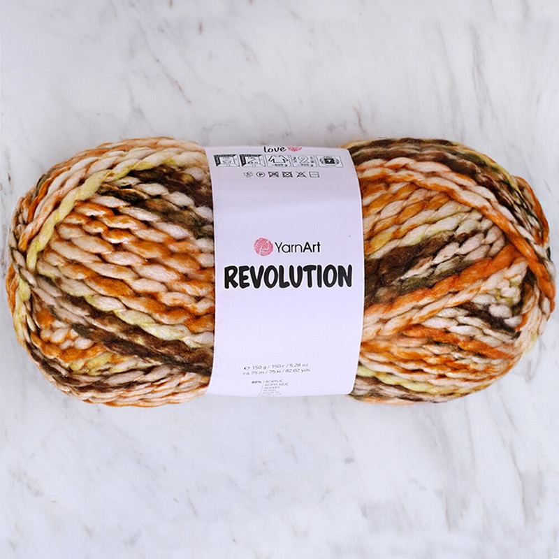 Yarnart Revolution Knitting Yarn – Variegated- 1603
