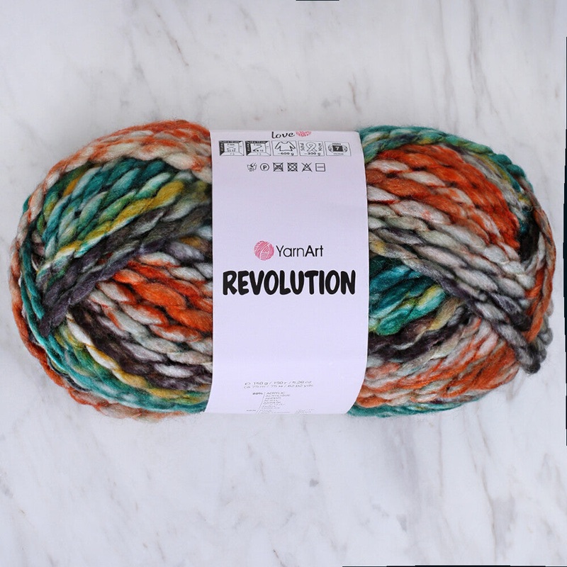Yarnart Revolution Knitting Yarn – Variegated- 1616