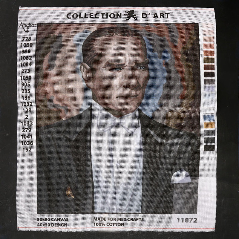 Collection Dart 40×50 cm Printed Gobelin, Ataturk – 11872