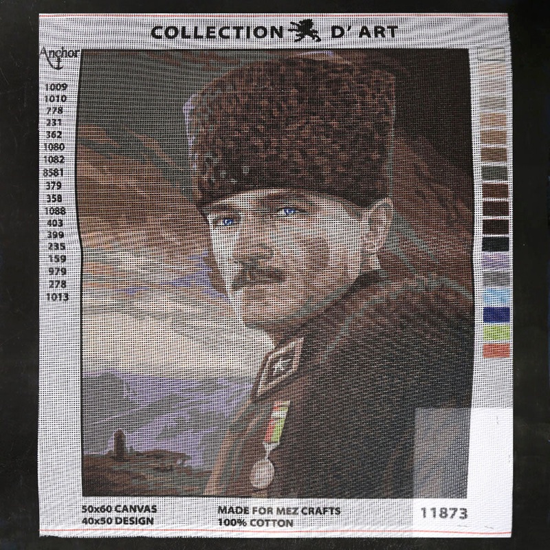 Collection Dart 40×50 cm Printed Gobelin, Ataturk – 11873