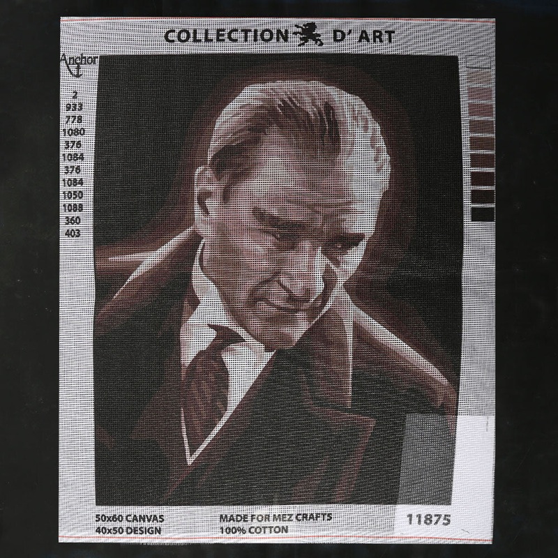 Collection Dart 40×50 cm Printed Gobelin, Ataturk – 11875