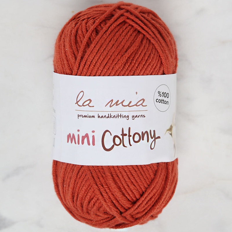 La Mia Mini Cottony 25 g Baby Yarn Cinnamon – L031