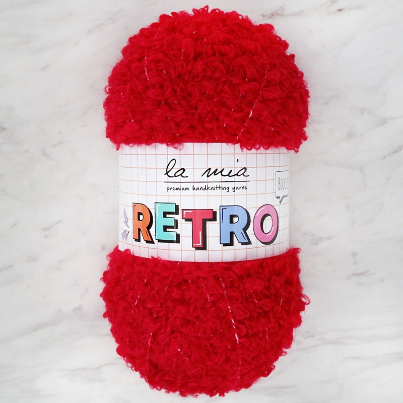 La Mia Retro Yarn, Red – LM0310