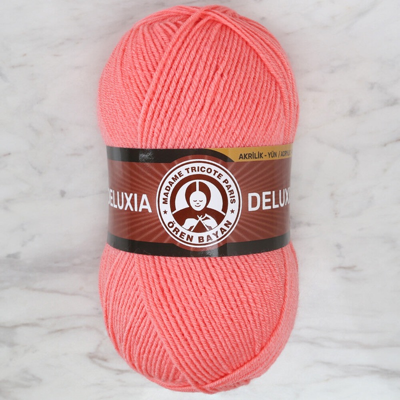Madame Tricote Paris Deluxia Knitting Yarn, Pink – 036