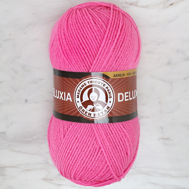 Madame Tricote Paris Deluxia Knitting Yarn, Pink – 042