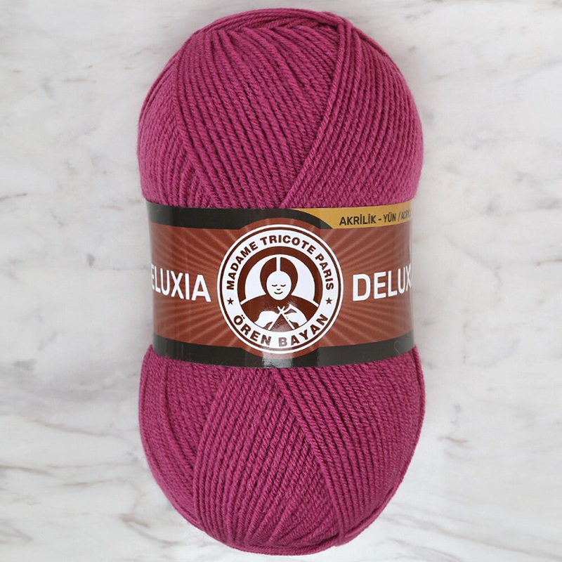 Madame Tricote Paris Deluxia Knitting Yarn, Purple – 051