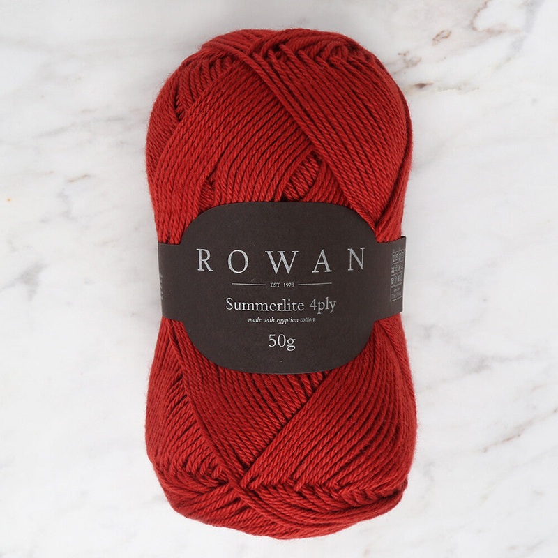 Rowan Summerlite 4Ply Yarn, Brick – 00441