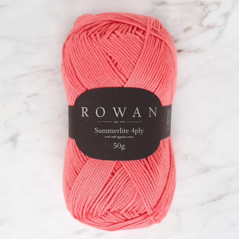 Rowan Summerlite 4Ply Yarn, Pomegranate – 00442