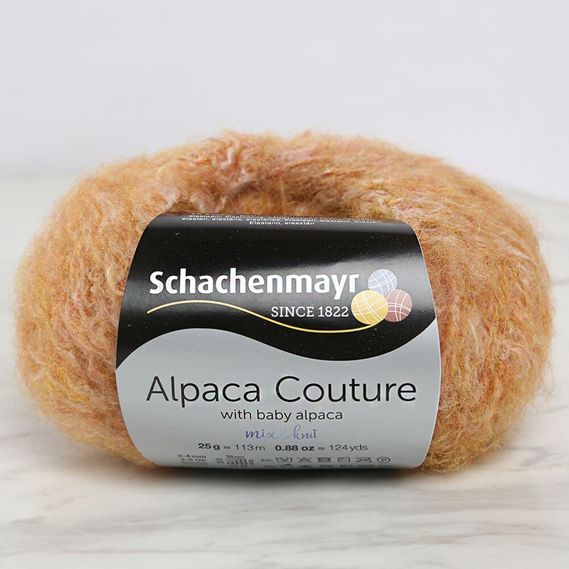 Schachenmayr Alpaca Couture Yarn, Mustard – 00020
