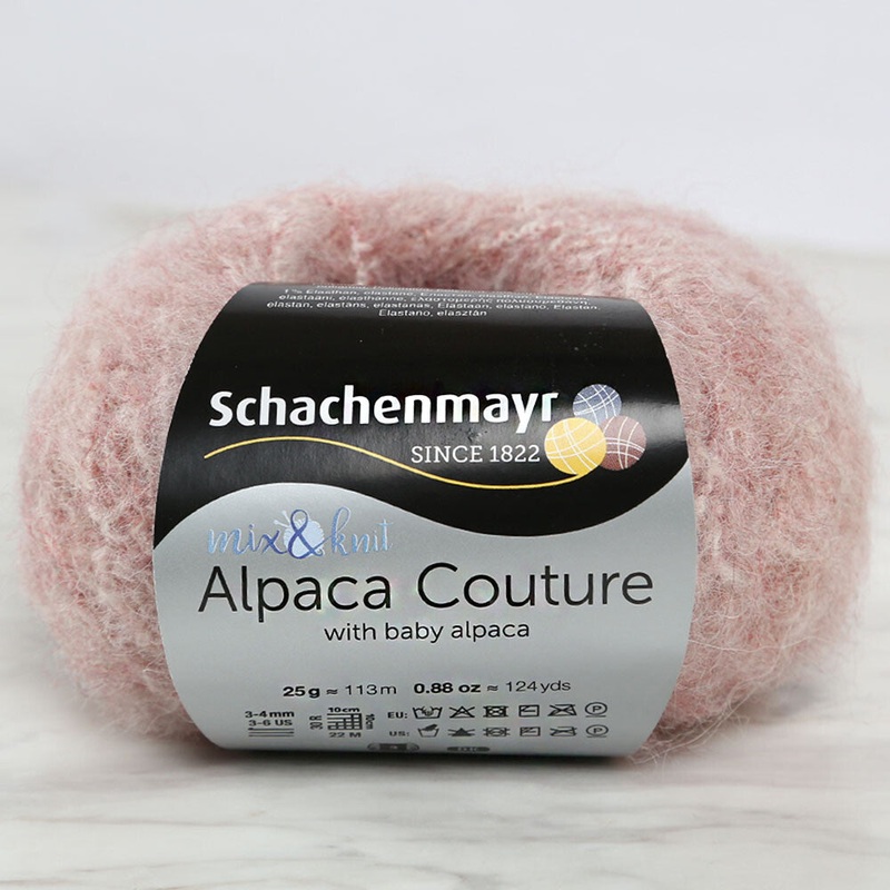 Schachenmayr Alpaca Couture Yarn, Rose – 00036