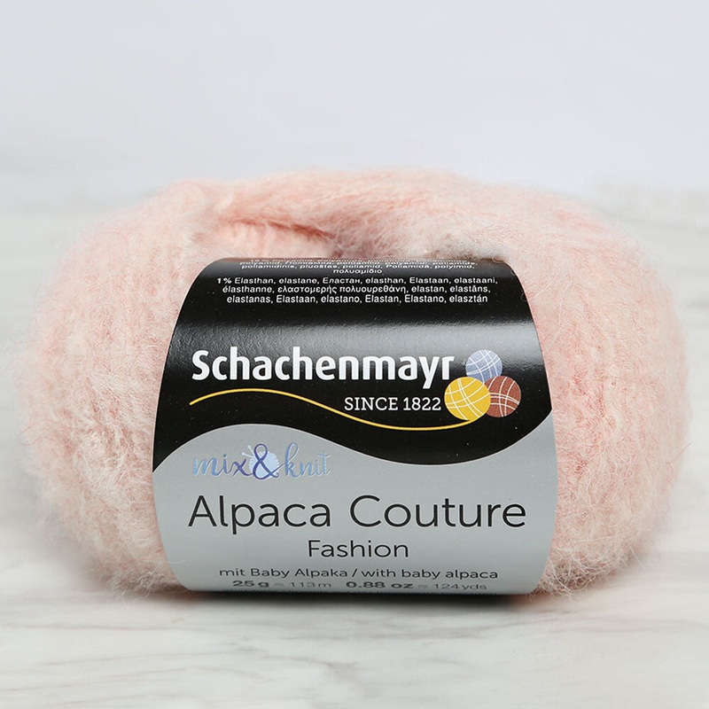 Schachenmayr Alpaca Couture Yarn, Salmon – 00035